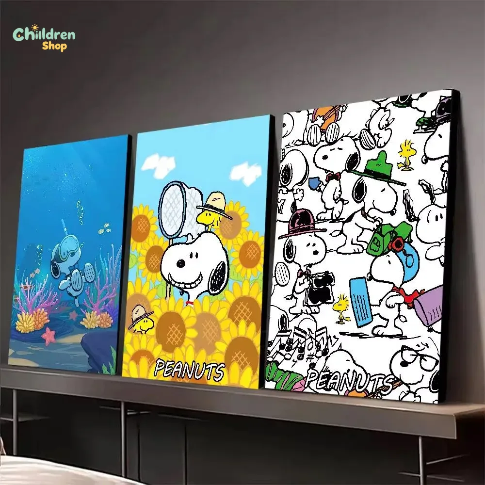 Resin Art Work - Diamond Painting Snoopy Cartoon Round/Square Full