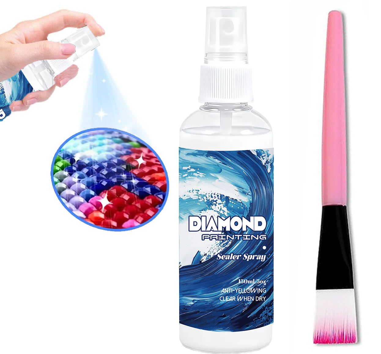 150ml Diamond Painting Sealant - Resin Art Work 评论和价格