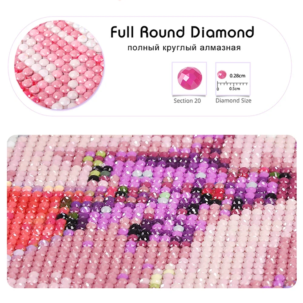 5D Diamond Painting Set Dragon - Resin Art Wallpaper 评论和价格