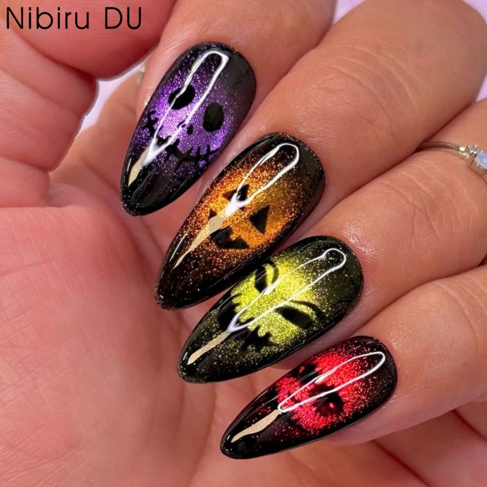 24pcs 2025 Halloween 3D Cat Ey - Resin Art Case 评论和价格