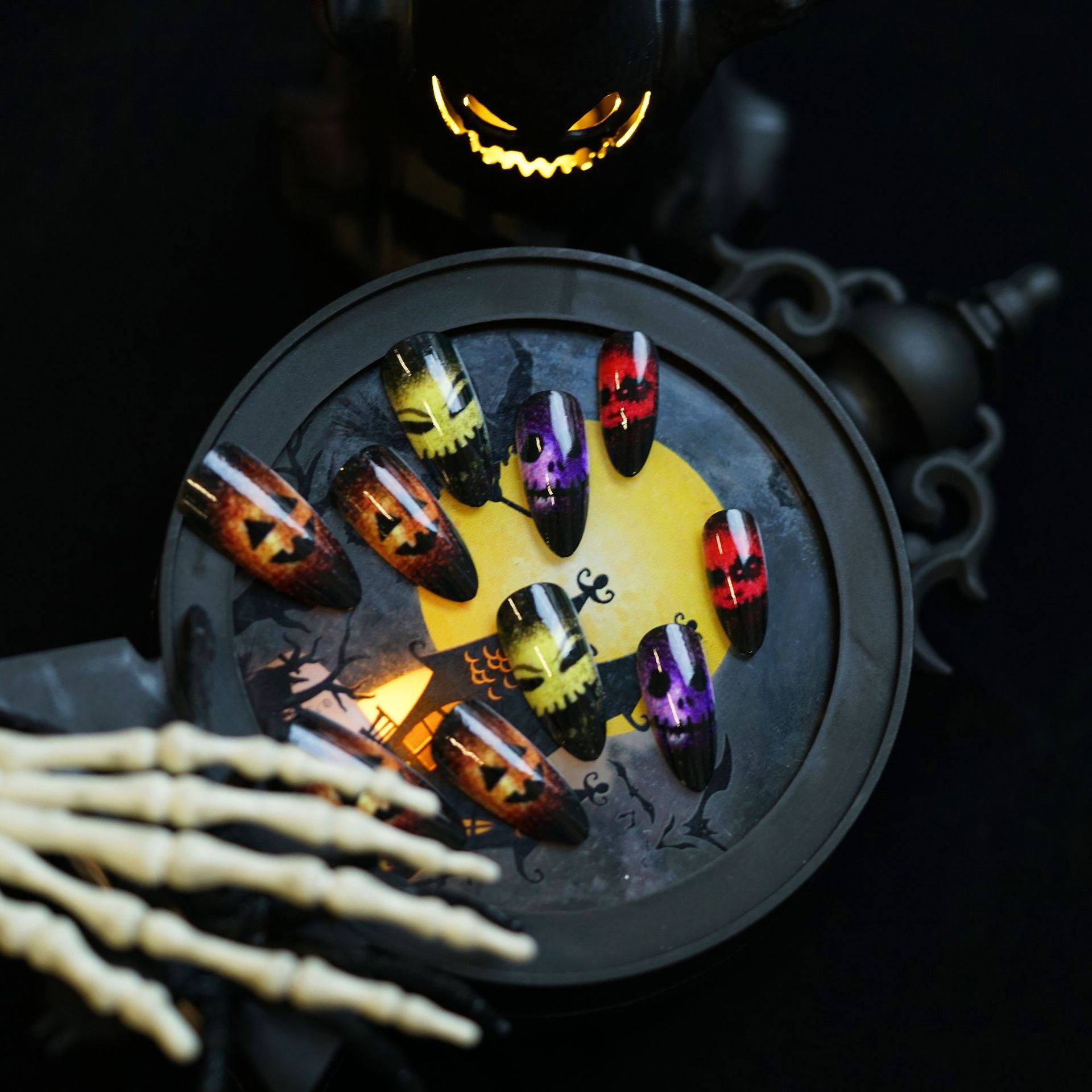 24pcs 2025 Halloween 3D Cat Ey - Resin Art Case 评论和价格