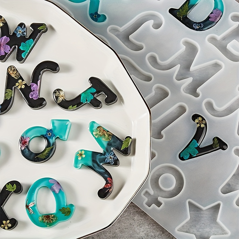 Resin casting mold A style mir - Resin Art Alphabet 评论和价格
