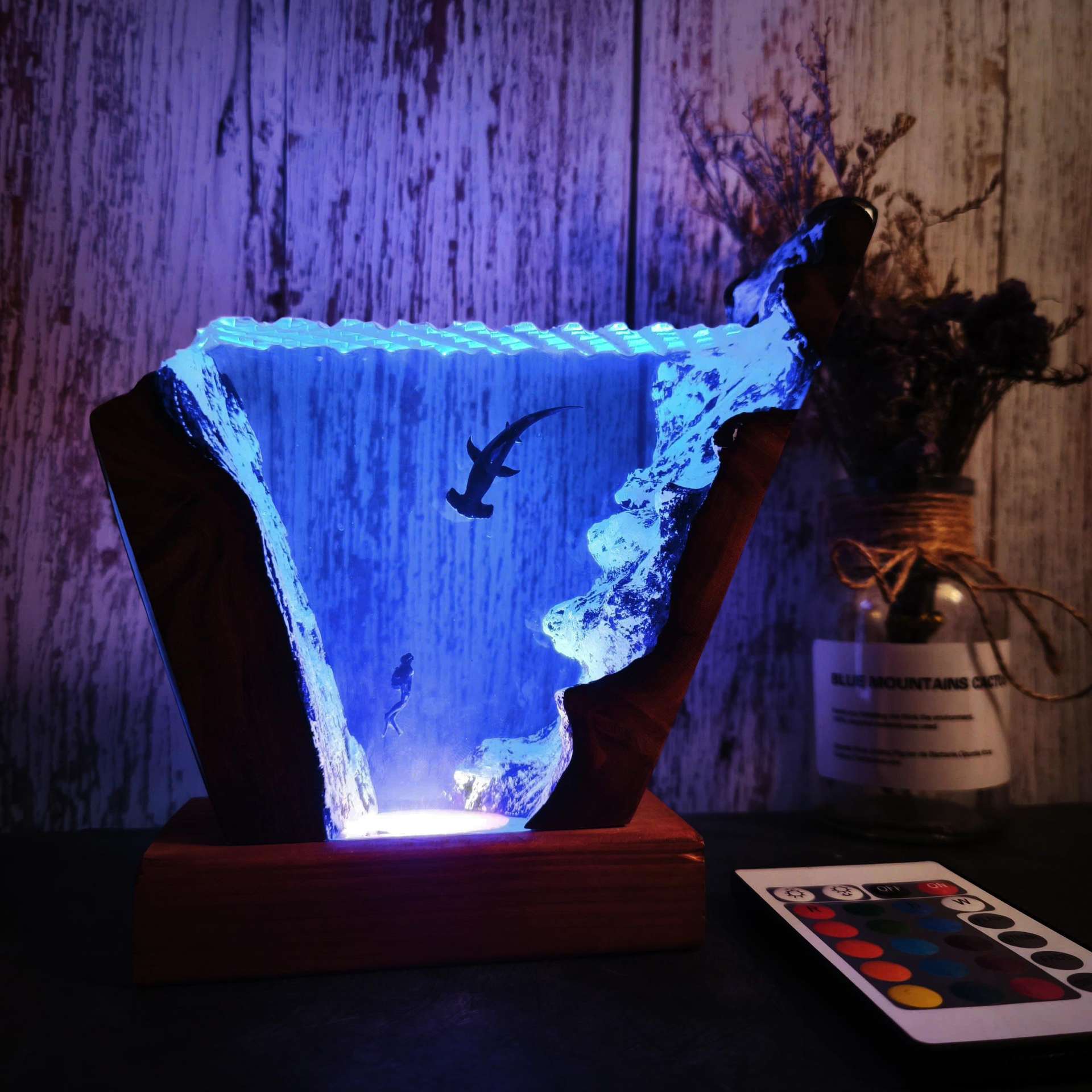 6 * 4-inch Ocean Series Diver  - Resin Art Wedding Gift 评论和价格