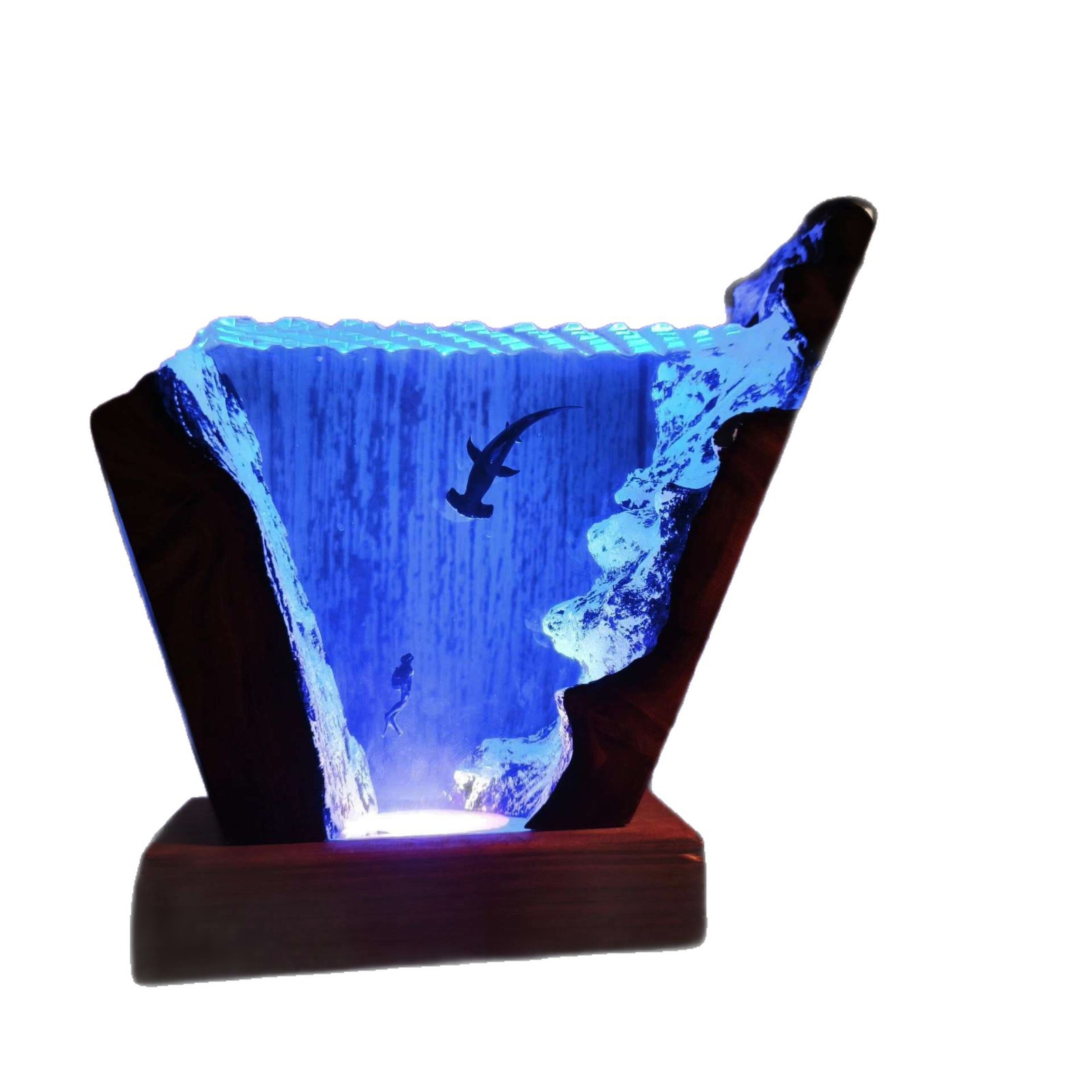 6 * 4-inch Ocean Series Diver  - Resin Art Wedding Gift 评论和价格