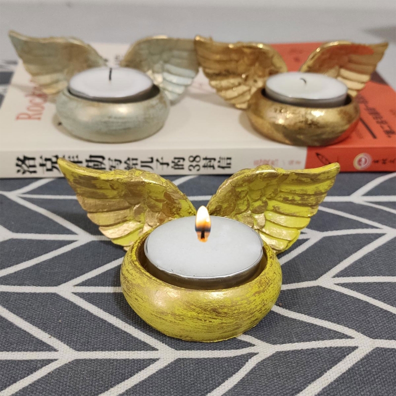 Angel Wings Holder Resin Statu - Resin Art Wedding Gift 评论和价格