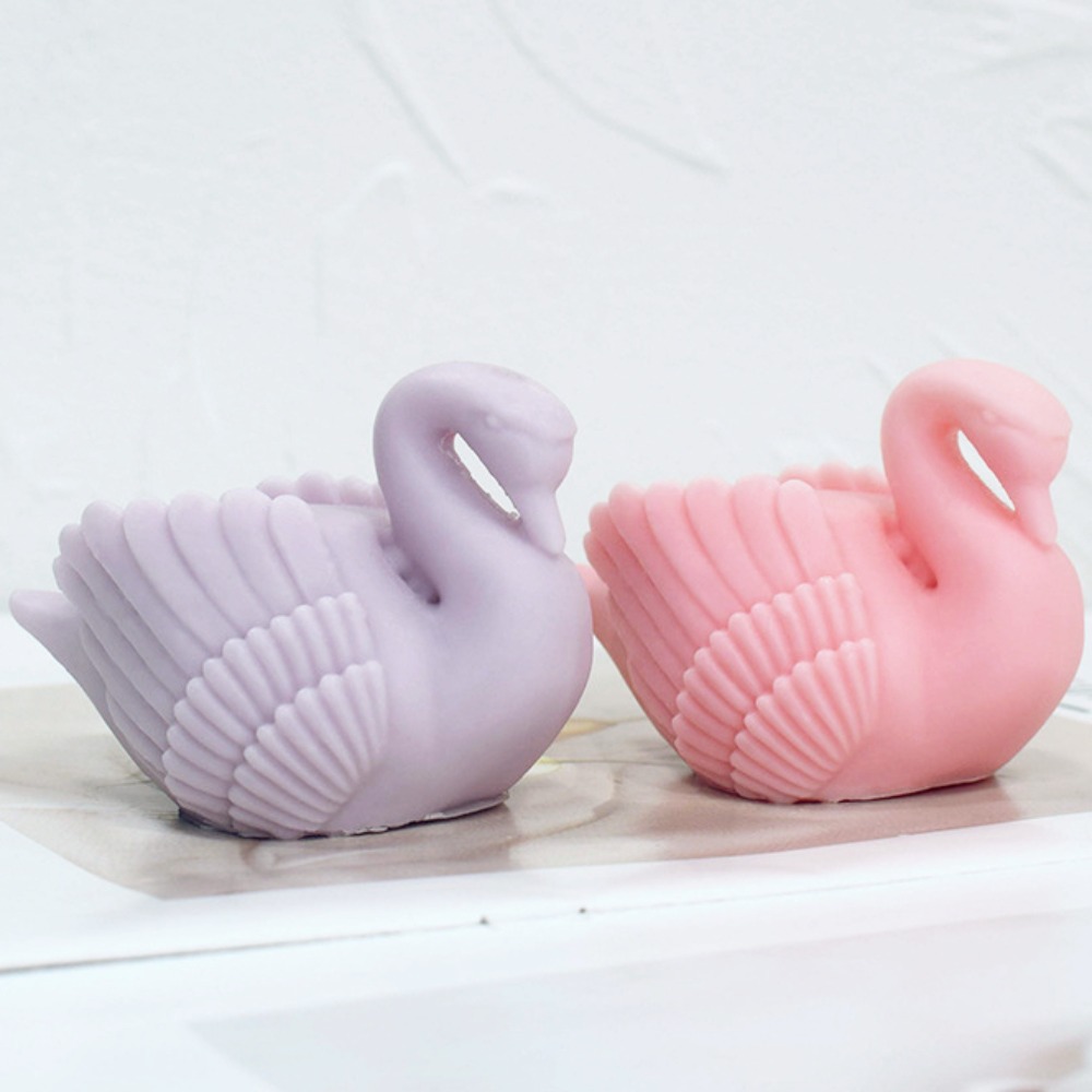 White Swan Silicone Candle Mou - Resin Art Wedding Gift 评论和价格
