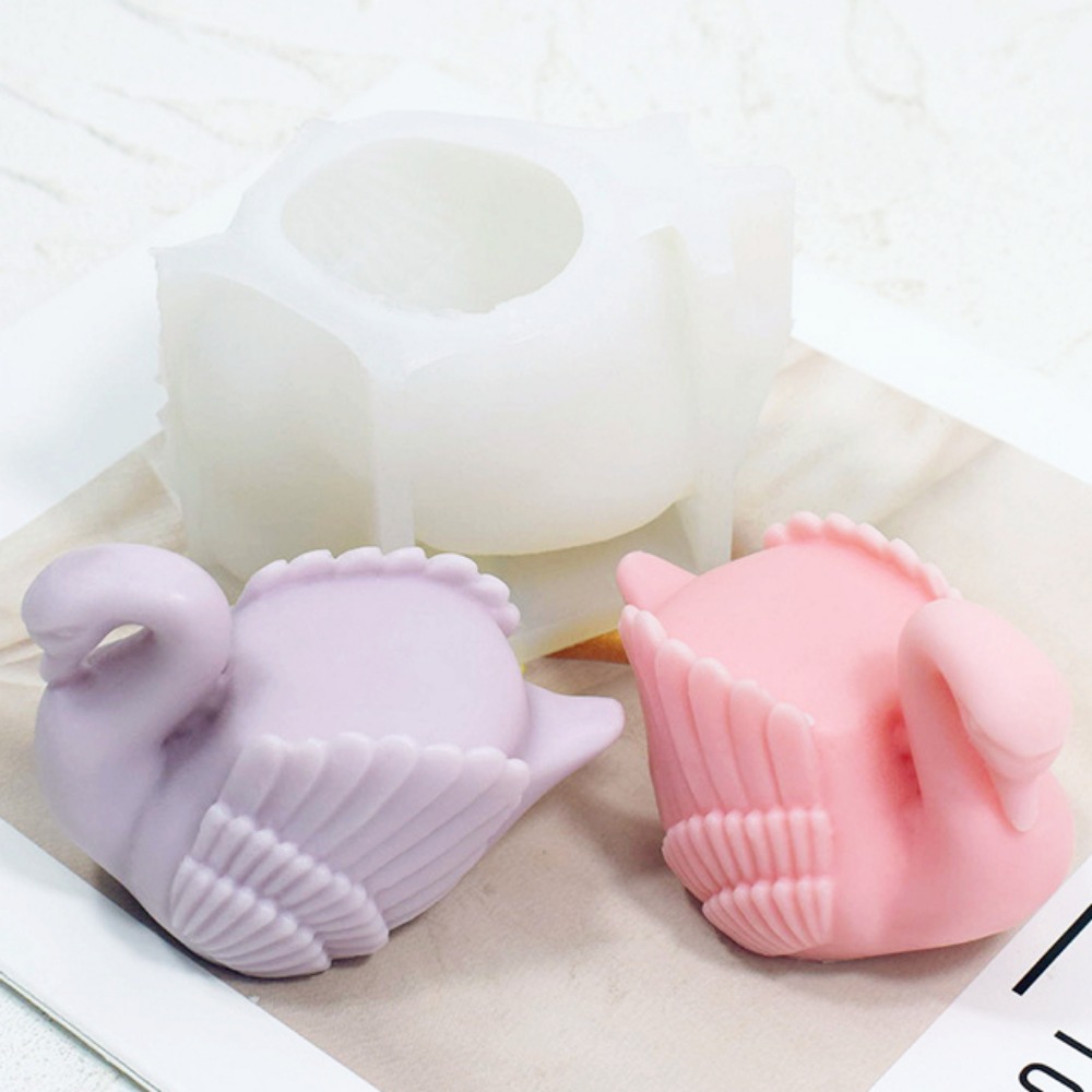 White Swan Silicone Candle Mou - Resin Art Wedding Gift 评论和价格