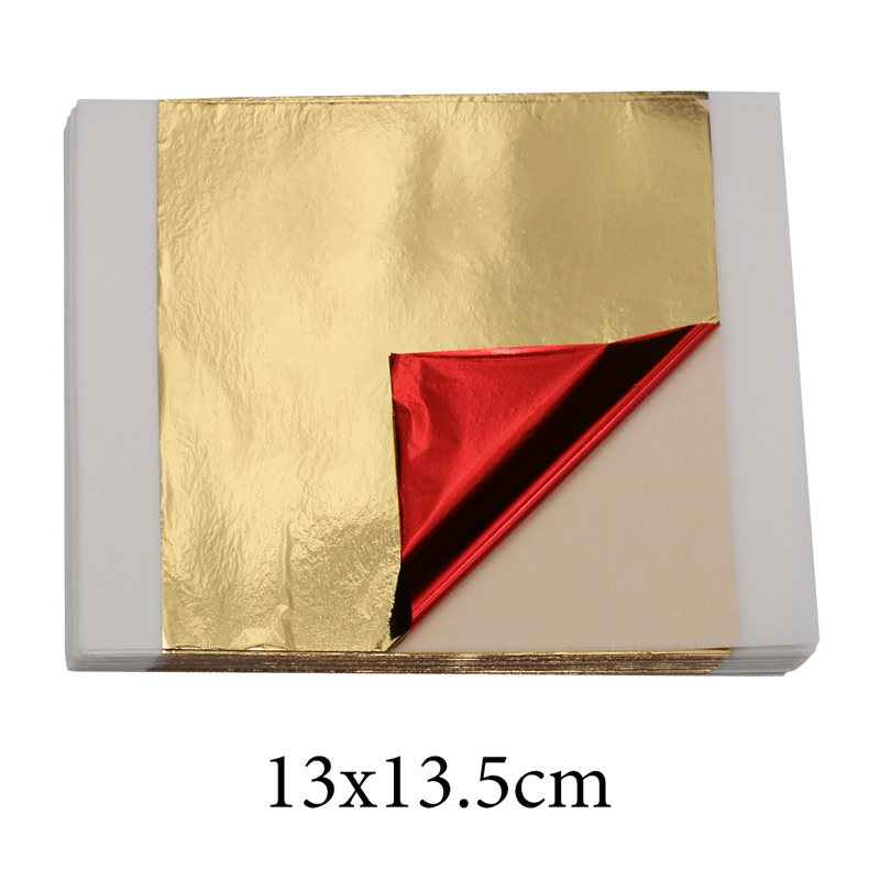 100pcs Imitation Gold Leaf Foi - Resin Art Wedding Gift 评论和价格