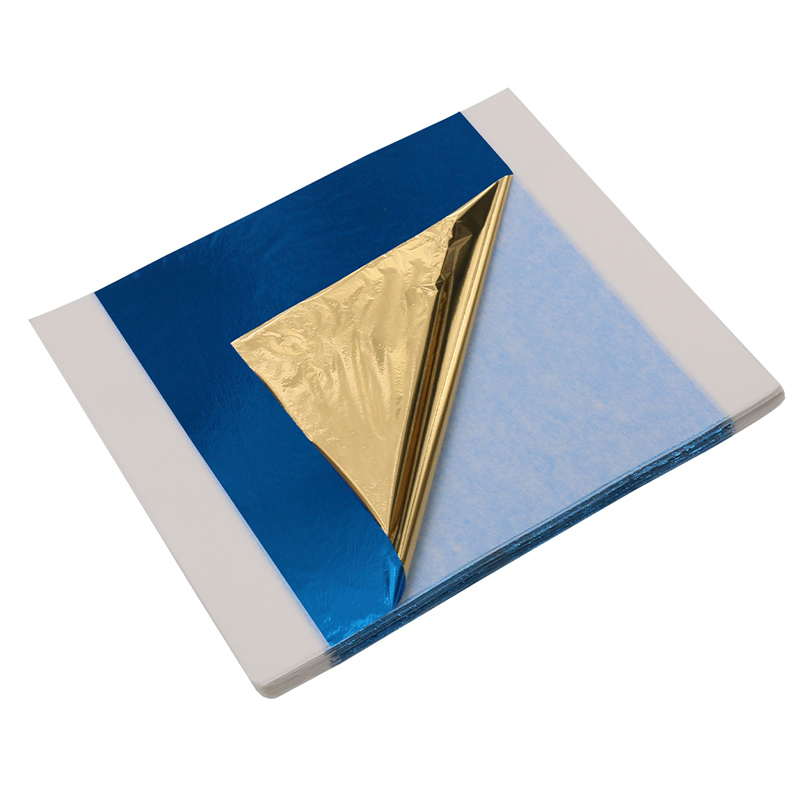 100pcs Imitation Gold Leaf Foi - Resin Art Wedding Gift 评论和价格