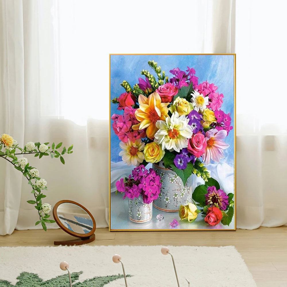 Full Diamond Mosaic Flower 5D  - Resin Art Rose 评论和价格