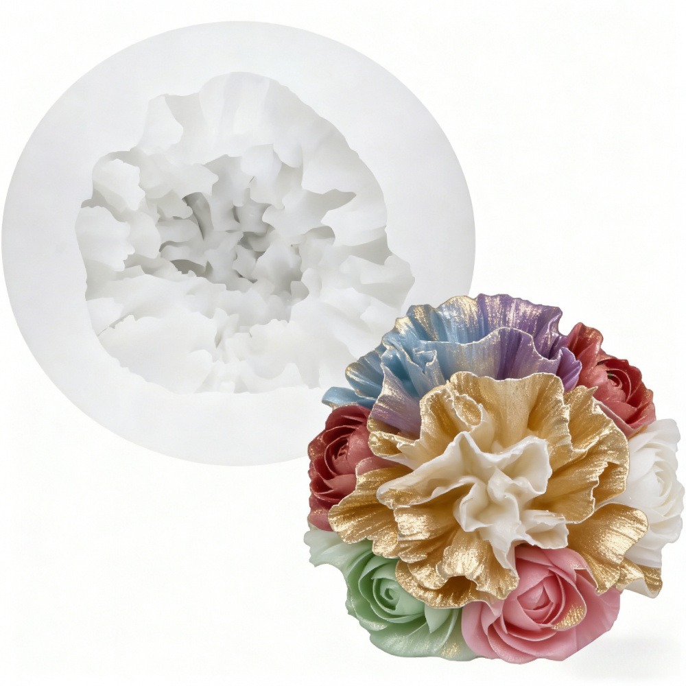 3-Piece Silicone Molds for Ros - Resin Art Wedding Gift 评论和价格
