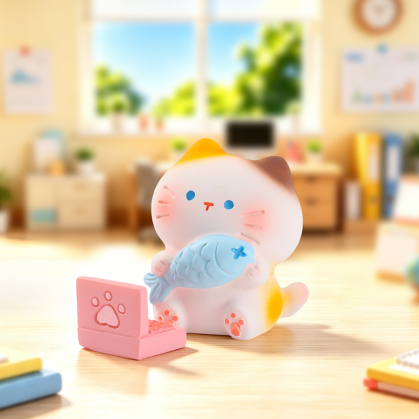 Working Kitten Resin Blind Box - Resin Art Case 评论和价格