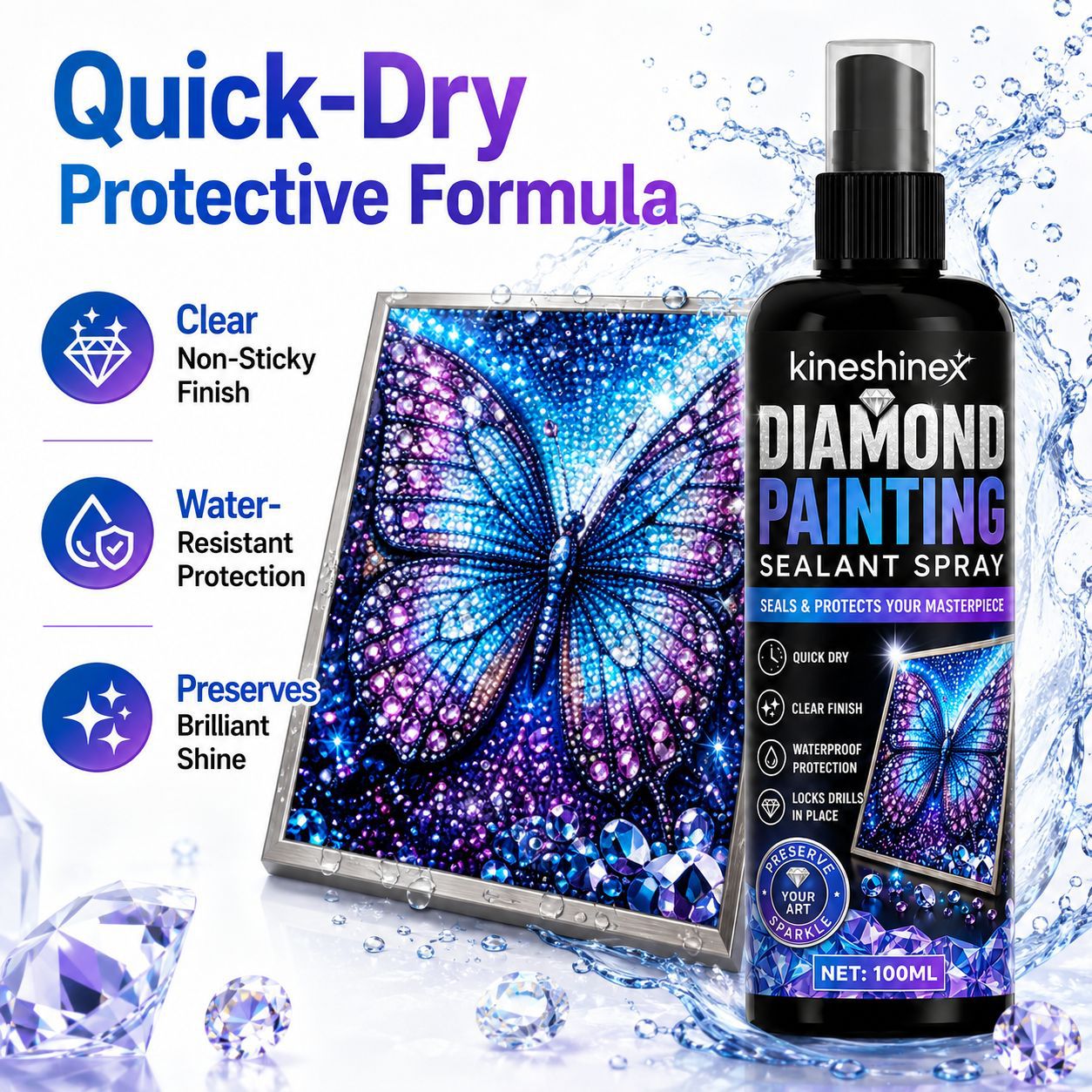 Diamond Painting Sealant Spray - Resin Art Work 评论和价格