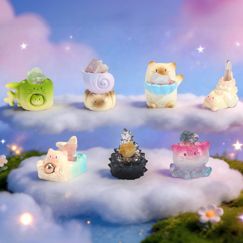 Cat Pai Sea Energy Series Crys - Resin Art Case 评论和价格