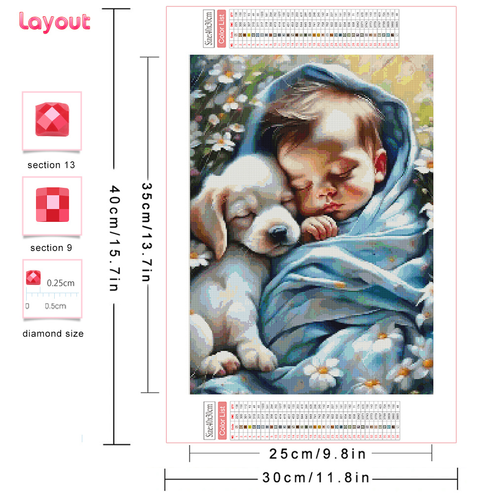 Huacan Diy Diamond Painting Po - Resin Art Wallpaper 评论和价格