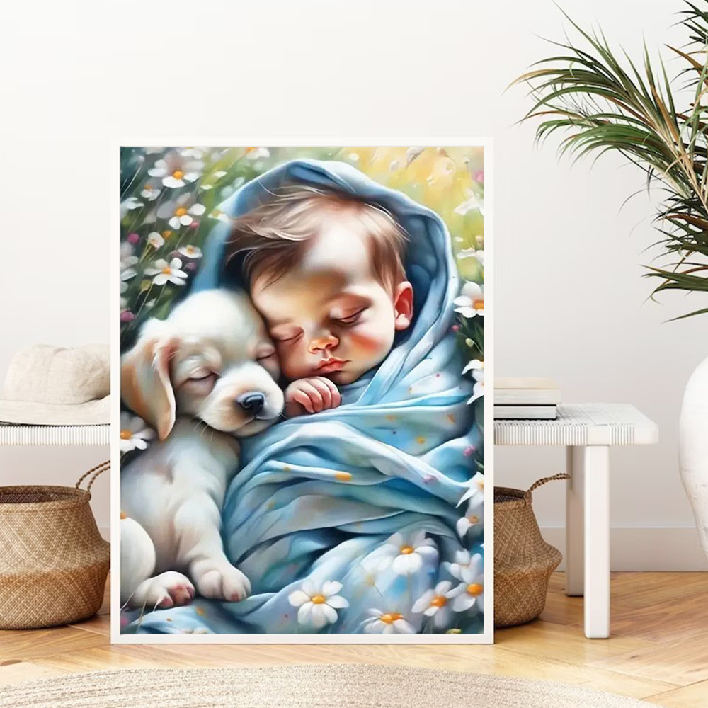 Huacan Diy Diamond Painting Po - Resin Art Wallpaper 评论和价格