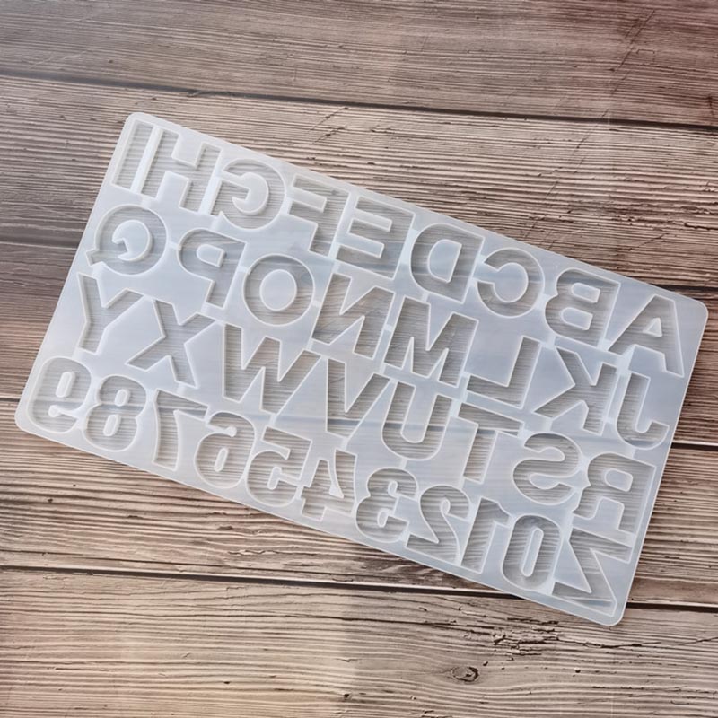 Home DIY Decor 1PC Crystal Epo - Resin Art Alphabet 评论和价格