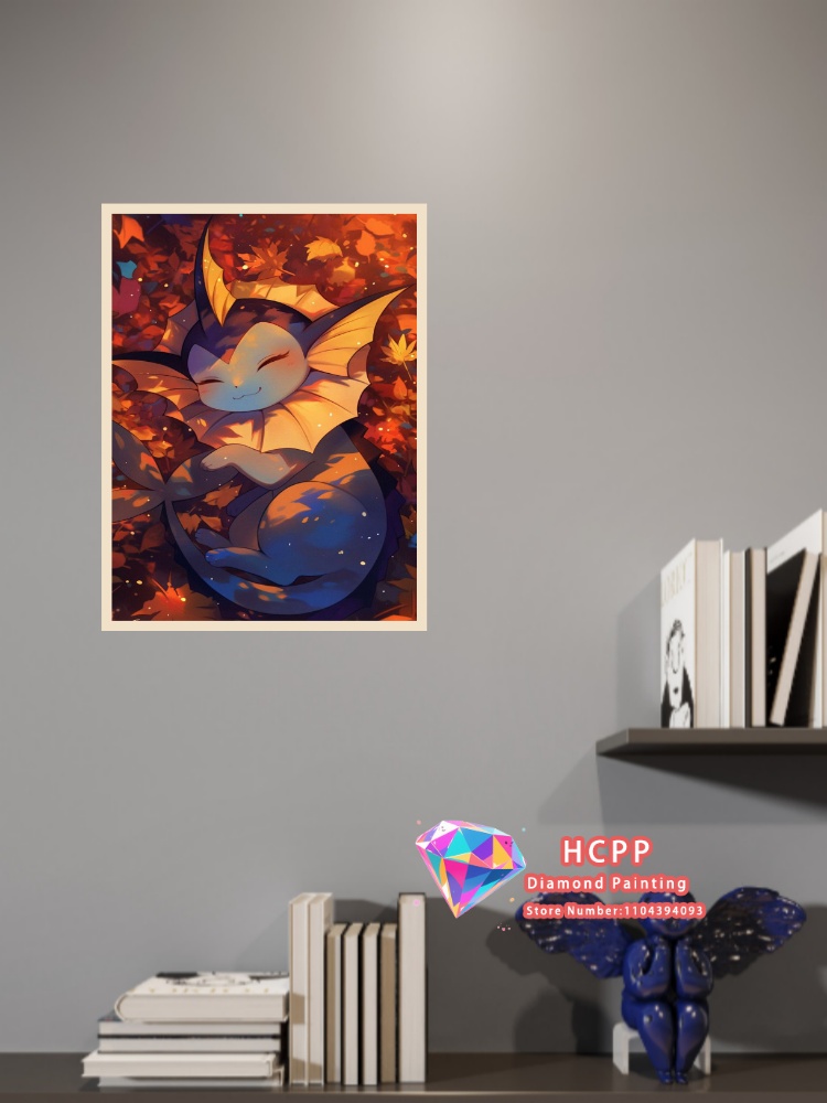 1pc frameless Cartoon Pokemon  - Resin Art Work 评论和价格