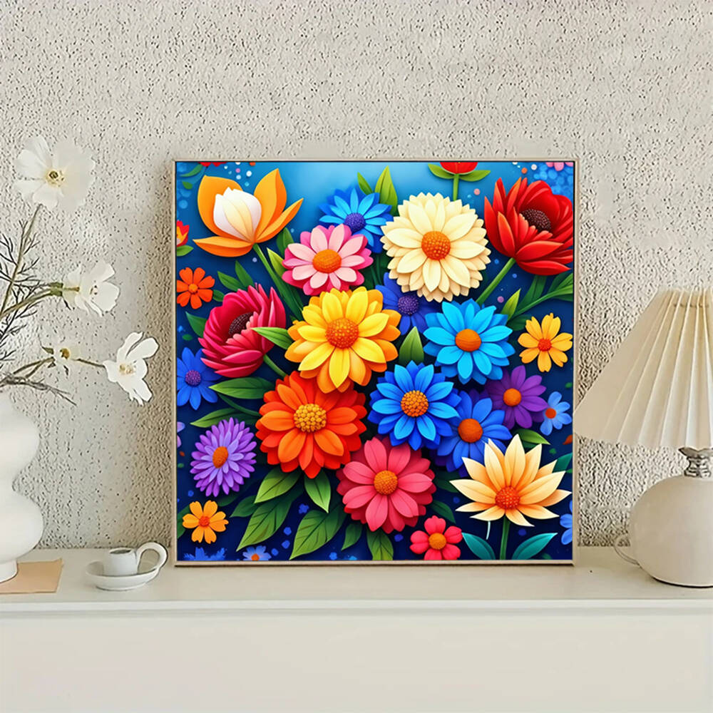 Huacan Diamond Art Mosaic Kits - Resin Art Wallpaper 评论和价格